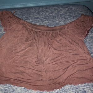 Off the shoulder blouse